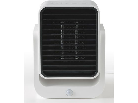 トップランド コンパクトセラミックヒーター 300W ホワイト SC-CH33 WT
