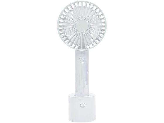 トレードワン WINSY USB充電式オートスイングファン オーロラ WH 30907 トレードワン WINSY USB充電式オートスイングファン オーロラ WH 30907