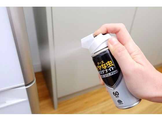 アース製薬 イヤな虫 ゼロデナイト 1プッシュ式スプレー 60回分が3,168