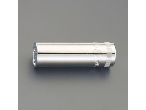 エスコ ディープソケット 12角 1/2"DR×12mm EA687CT-212 エスコ ディープソケット 12角 1/2"DR×12mm EA687CT-212