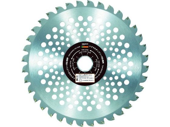 TRUSCO トクマルチップソー刈払機用 255×25.4×40P TBC-255 TRUSCO トクマルチップソー刈払機用 255×25.4×40P TBC-255