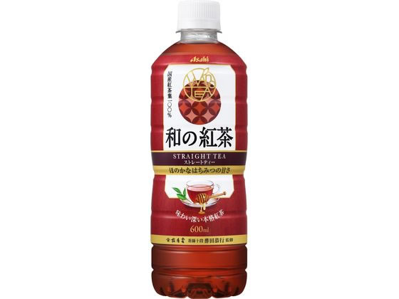 アサヒ飲料 和の紅茶 ストレートティー 600mL アサヒ飲料 和の紅茶 ストレートティー 600mL