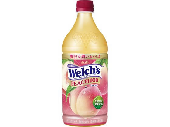 アサヒ飲料 Welch'sピーチ100 800g アサヒ飲料 Welch'sピーチ100 800g