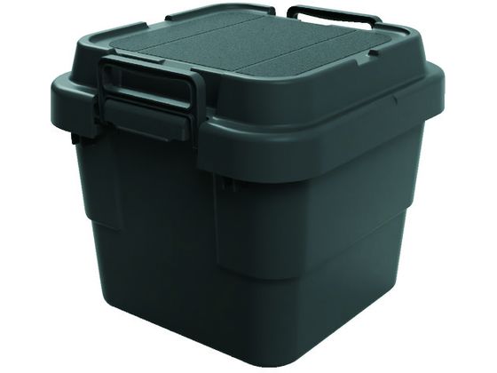 TRUSCO トランクカーゴ フラット天板仕様 30L 黒 BLKCF-30 TRUSCO トランクカーゴ フラット天板仕様 30L 黒 BLKCF-30