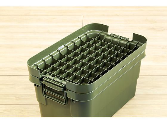 TRUSCO トランクカーゴ フラット天板仕様 30L 黒 BLKCF-30