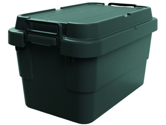 TRUSCO トランクカーゴ フラット天板仕様 50L 黒 BLKCF-50 TRUSCO トランクカーゴ フラット天板仕様 50L 黒 BLKCF-50