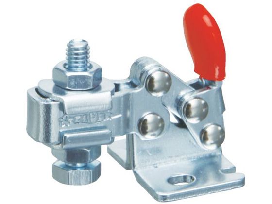 スーパー 下方押え型トグルクランプ(垂直ハンドル式) 全長:26mm 締付力:0.2kN TDS10F スーパー 下方押え型トグルクランプ(垂直ハンドル式) 全長:26mm 締付力:0.2kN TDS10F