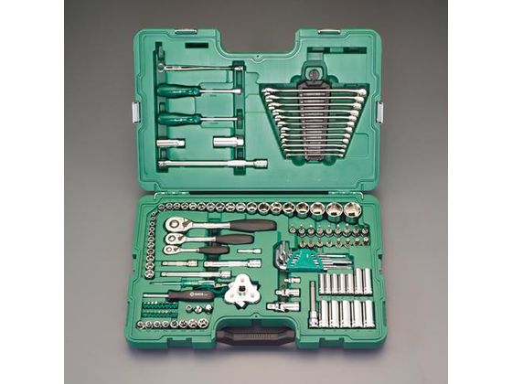 エスコ ソケットレンチセット 1/4"・3/8"・1/2"DR EA687DC-2 エスコ ソケットレンチセット 1/4"・3/8"・1/2"DR EA687DC-2