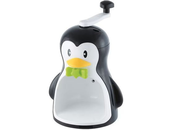 パール金属 クールズペンギン かき氷器 ブラック D-1323 パール金属 クールズペンギン かき氷器 ブラック D-1323