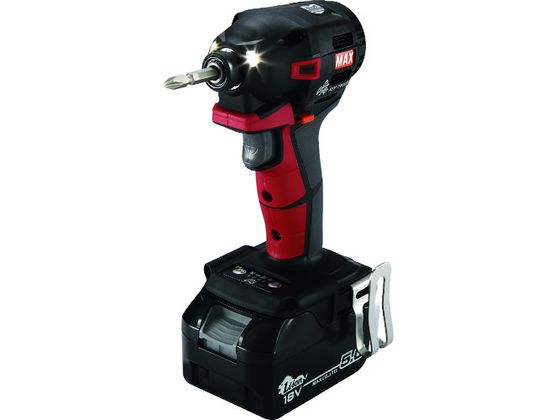 MAX 充電式ブラシレスインパクトドライバ本体のみ赤 PJ-ID153R MAX 充電式ブラシレスインパクトドライバ本体のみ赤 PJ-ID153R