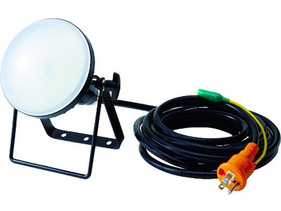 TRUSCO LED投光器 DELKURO 20W 5m アース付 2芯3芯両用タイプ RTLE-205EP TRUSCO LED投光器 DELKURO 20W 5m アース付 2芯3芯両用タイプ RTLE-205EP