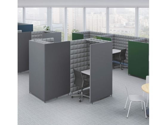 ソロチェアーブース　フォーレ　コの字型基 PFR-APD1310H-T7AW1 送料無料 コクヨ kokuyo ☆ポイント最大16倍☆送料無料- ソロチェアーブース フォーレ コの