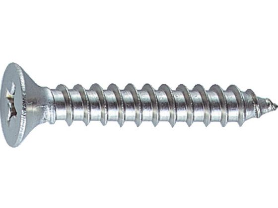TRUSCO 皿頭タッピングねじ ステンレス M3×20 100本入 B10-0320 TRUSCO 皿頭タッピングねじ ステンレス M3×20 100本入 B10-0320