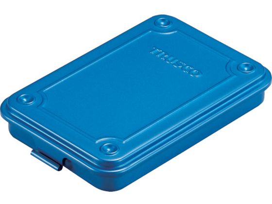 TRUSCO トランク型工具箱 154×105×29 ブルー T-15