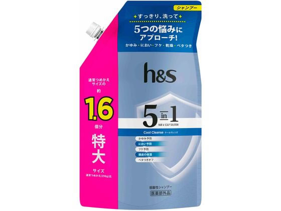 P & G h & s 5in1 クールクレンズ シャンプー 替 特大サイズ 460G P & G h & s 5in1 クールクレンズ シャンプー 替 特大サイズ 460G
