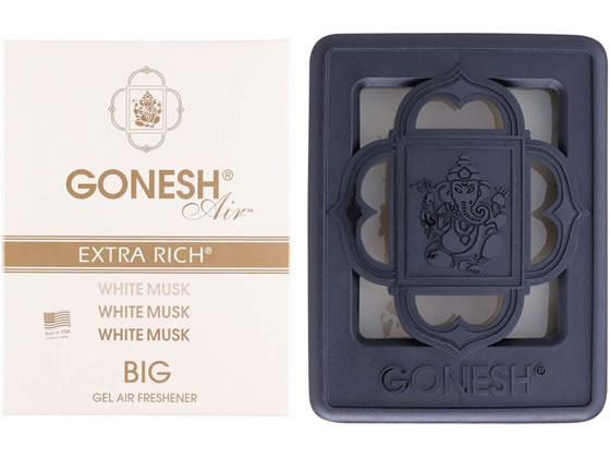 大香 GONESH ビッグゲルエアフレッシュナー ホワイトムスク 180g 3080-13