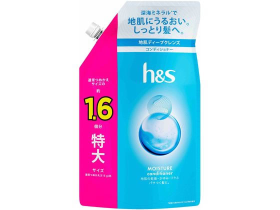 P & G h & s モイスチャー コンディショナー 替 特大サイズ 500G P & G h & s モイスチャー コンディショナー 替 特大サイズ 500G