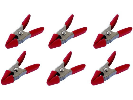 新潟精機 スプリングクランプ 50mm 6pcs CL-50S6 新潟精機 スプリングクランプ 50mm 6pcs CL-50S6