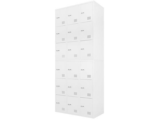 Netforce 9人用ロッカー 2台セット 幅900×奥行400mm WH Netforce 9人用ロッカー 2台セット 幅900×奥行400mm WH