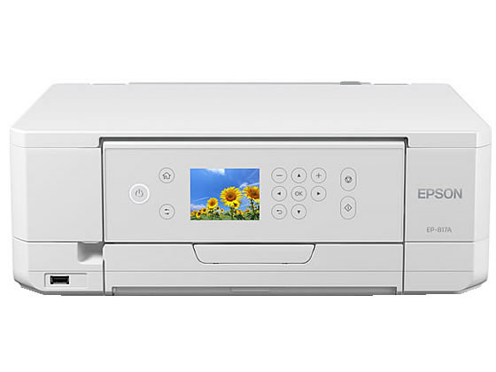 EPSON A4カラーインクジェット複合機 Colorio 2.7型 EP-817A