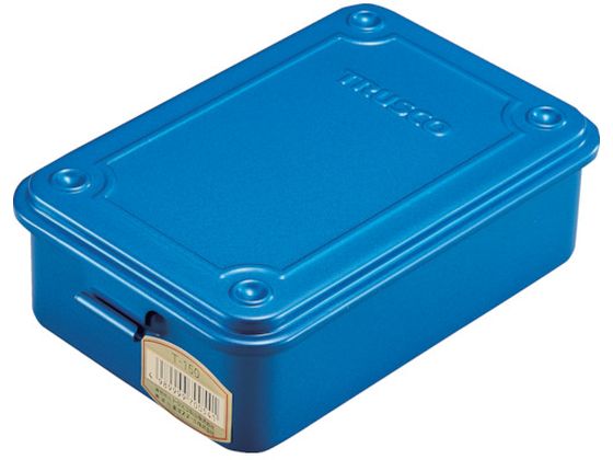 TRUSCO トランク型工具箱 154×105×52 ブルー T-150