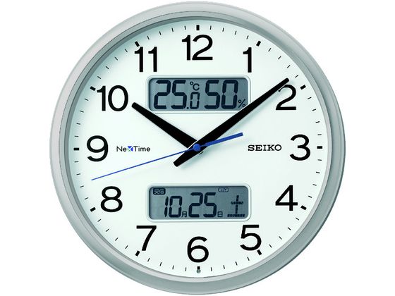 SEIKO ハイブリッド電波掛時計 "セイコーネクスタイム ZS251S" SEIKO ハイブリッド電波掛時計 "セイコーネクスタイム ZS251S"