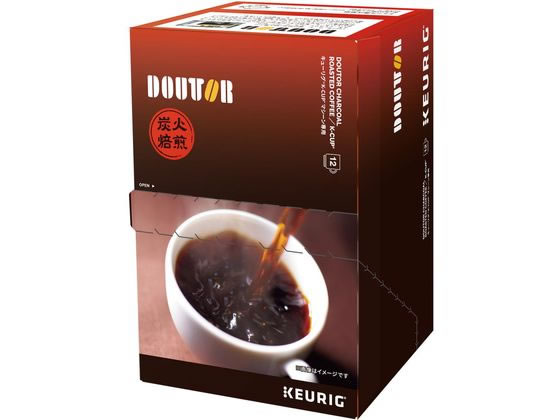 キューリグ ドトール 炭火焙煎 12個入 キューリグ ドトール 炭火焙煎 12個入