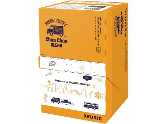 キューリグ AMAZING COFFEE Choo Choo BLEND 12個入 キューリグ AMAZING COFFEE Choo Choo BLEND 12個入