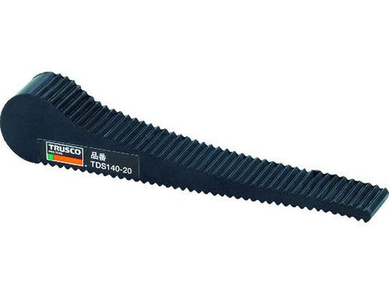 TRUSCO ドアストッパー 天然ゴムタイプ 全長142mm TDS140-20