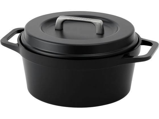 アイリスオーヤマ 無加水鍋 COTOCO 20cm チャコールグレー SMKSN-S20