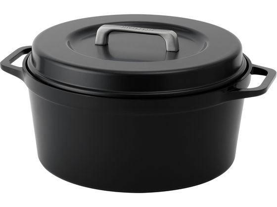 アイリスオーヤマ 無加水鍋 COTOCO 26cm チャコールグレー SMKSN-S26