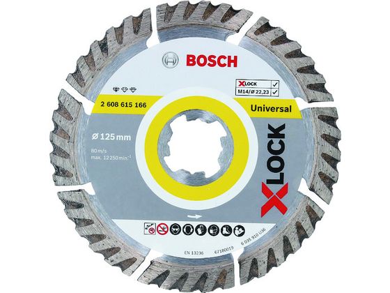 ボッシュ XLダイヤ125×1.6ST 2608615166 ボッシュ XLダイヤ125×1.6ST 2608615166