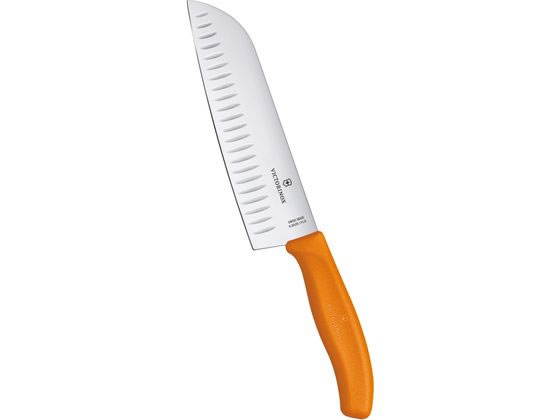 Victorinox FC三徳庖丁プラス オレンジ 6.8526.17L9E Victorinox FC三徳庖丁プラス オレンジ 6.8526.17L9E