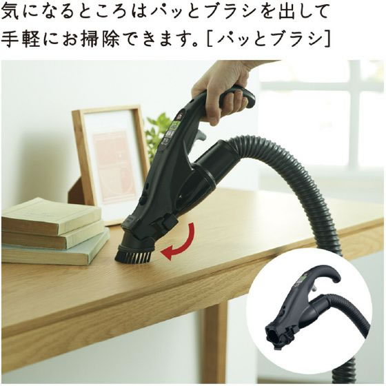 日立 サイクロン式パワーブラシ パワかるサイクロン CV-S370E3 日立 サイクロン式パワーブラシ e angle select シルバー CV