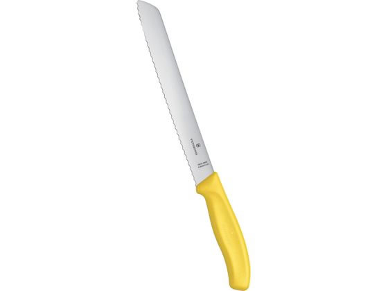Victorinox FCブレッドナイフ 21cm イエロー 6.8636.21L8E Victorinox FCブレッドナイフ 21cm イエロー 6.8636.21L8E
