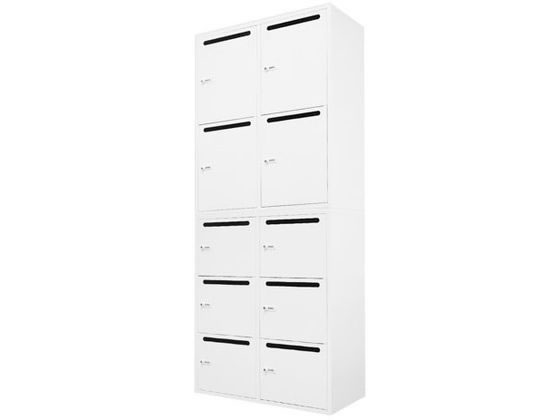 Netforce 4人用+6人用パーソナルロッカー 2台セット 幅900mm WH Netforce 4人用+6人用パーソナルロッカー 2台セット 幅900mm WH