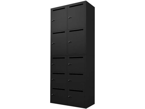 Netforce 4人用+6人用パーソナルロッカー 2台セット 幅900mm BK Netforce 4人用+6人用パーソナルロッカー 2台セット 幅900mm BK