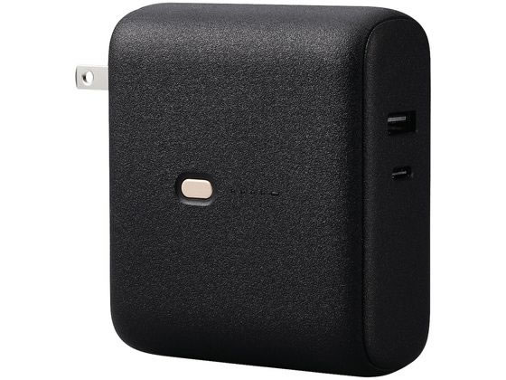 エレコム AC充電器一体モバイルバッテリー 10000mAh ブラック エレコム AC充電器一体モバイルバッテリー 10000mAh ブラック