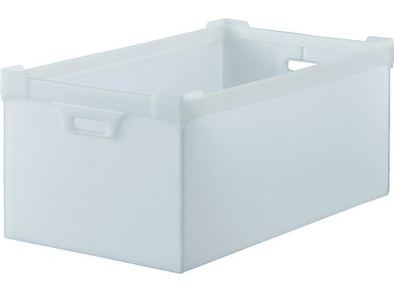 TRUSCO ダンボールプラスチック 45L 半透明 DP-560-5N