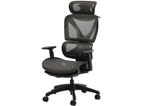 Netforce ダイナミクスXチェア ヘッドレスト・ハンガー付 BK/ローズグレー Netforce ダイナミクスXチェア ヘッドレスト・ハンガー付 BK/ローズグレー
