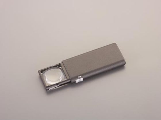エスコ ポケットルーペ LEDライト付 ×5.0 40×35mm EA756BD-4