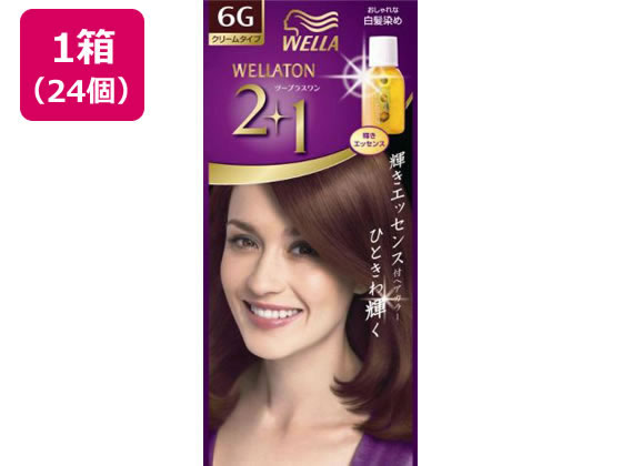 ウエラジャパン ウエラトーン2+1 クリームタイプ 6G ウォームブラウン 24個