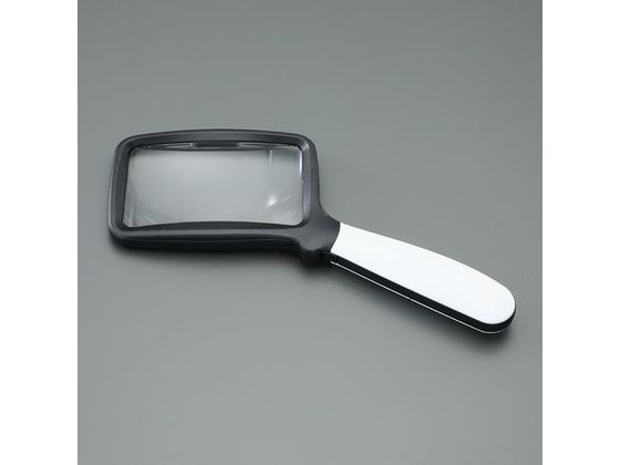 エスコ ルーペ LEDライト付 折畳式 ×2.0 105×60mm