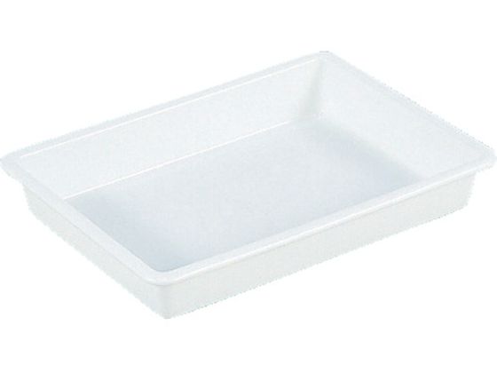 サンコー プラスチックトレー 200810 サンバット1号(抗菌タイプ)ホワイト