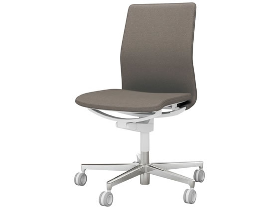 コクヨ ファブレ ポリッシュ脚グレージュ本体白 肘無 V C01P101CU コクヨ ファブレ ポリッシュ脚グレージュ本体白 肘無 V C01P101CU