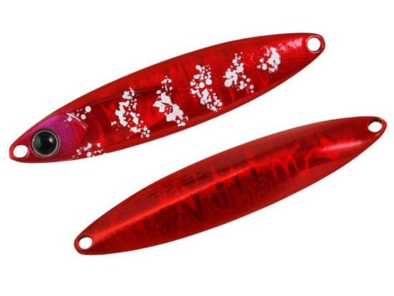 ジャッカル ビンビンメタルTG SLOW 20g #レッドイカグロー