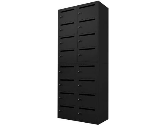 Netforce 8人用パーソナルロッカー 2台セット 幅900mm BK Netforce 8人用パーソナルロッカー 2台セット 幅900mm BK