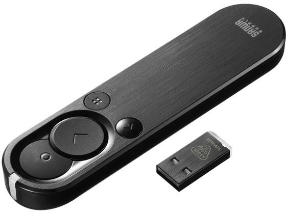 サンワサプライ 2WAYプレゼンター(グリーンレーザー) MA-WPR15BK サンワサプライ 2WAYプレゼンター(グリーンレーザー) MA-WPR15BK