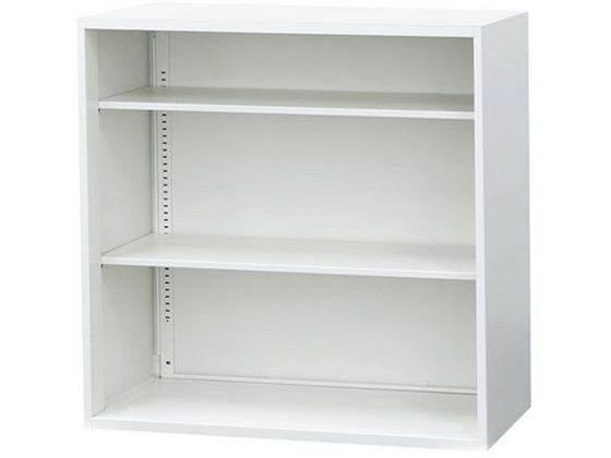 Netforce オープン書庫 高さ880mm スチール 33書庫 ホワイト Netforce オープン書庫 高さ880mm スチール 33書庫 ホワイト
