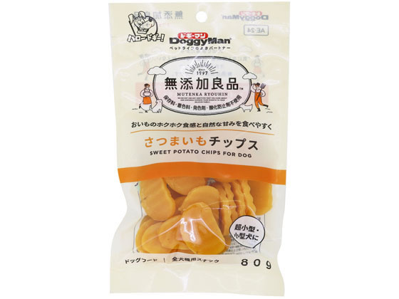 ドギーマンハヤシ 無添加良品 さつまいもチップス 80g ドギーマンハヤシ 無添加良品 さつまいもチップス 80g